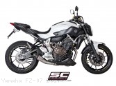 Conic Exhaust by SC-Project Yamaha / FZ-07 / 2014