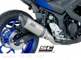 Oval Exhaust by SC-Project Yamaha / YZF-R3 / 2018