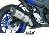 Oval Exhaust by SC-Project Yamaha / YZF-R3 / 2018