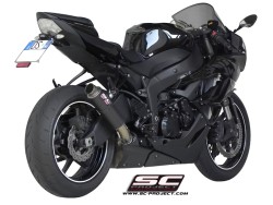レッドホーン ボーンカラー バスターキャノンSP Oval Exhaust Kawasaki / Ninja ZX-6R / 2009 (K08-01)