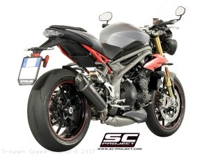 Conic Exhaust by SC-Project Triumph / Speed Triple R / 2017