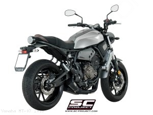 Conic "70s Style" Exhaust by SC-Project Yamaha / MT-07 / 2018
