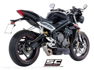 CR-T Exhaust by SC-Project Triumph / Street Triple R 765 / 2022