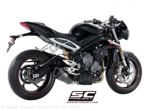 SC1-R Exhaust by SC-Project Triumph / Street Triple R 765 / 2022