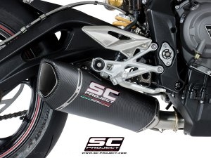 SC1-R Exhaust by SC-Project Triumph / Street Triple R 765 / 2017