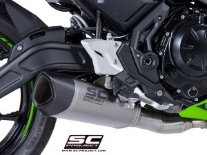 SC1-R Exhaust by SC-Project Kawasaki / Ninja 650 / 2017