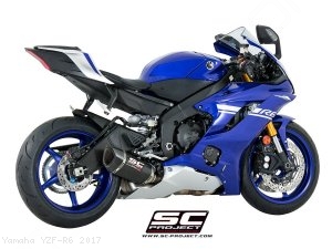SC1-R Exhaust by SC-Project Yamaha / YZF-R6 / 2017