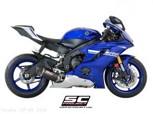 SC1-R Exhaust by SC-Project Yamaha / YZF-R6 / 2019