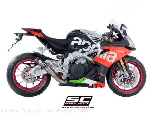 CR-T Exhaust by SC-Project Aprilia / Tuono V4 1100 Factory / 2019