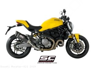 SC1-R Exhaust by SC-Project Ducati / Monster 821 / 2019