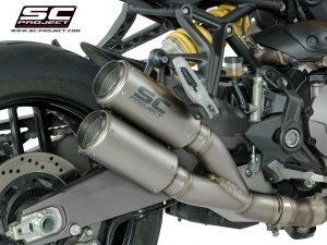 CR-T Exhaust by SC-Project Ducati / Monster 1200 / 2018