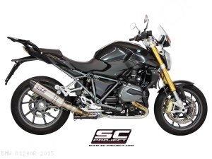 Oval Exhaust by SC-Project BMW / R1200R / 2015