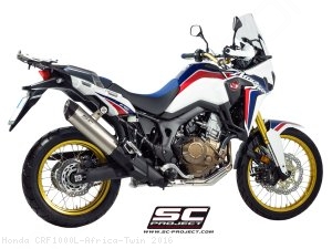 Oval Exhaust by SC-Project Honda / CRF1000L Africa Twin / 2016