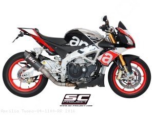 Race Oval Exhaust by SC-Project Aprilia / Tuono V4 1100 RR / 2016