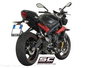 Conic Exhaust by SC-Project Triumph / Street Triple / 2014