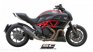 Oval Exhaust by SC-Project Ducati / Diavel / 2014