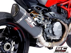 SC1-R Exhaust by SC-Project Ducati / Monster 1200 / 2018