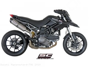 Oval Exhaust by SC-Project Ducati / Hypermotard 796 / 2010