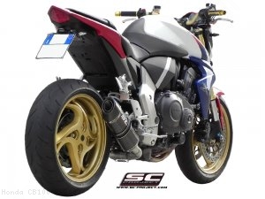 Oval De-Cat Exhaust by SC-Project Honda / CB1000R / 2009