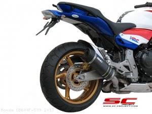 Oval Exhaust by SC-Project Honda / CB600F 599 / 2013