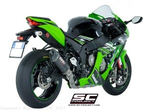 Race Oval Exhaust by SC-Project Kawasaki / Ninja ZX-10R / 2017