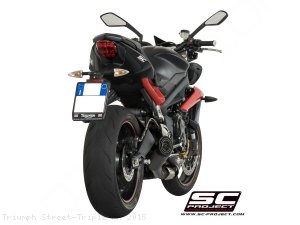 Conic Exhaust by SC-Project Triumph / Street Triple RX / 2015