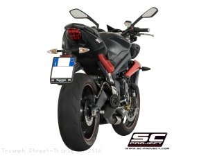 Conic Exhaust by SC-Project Triumph / Street Triple RX / 2016