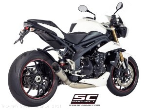 S1 Exhaust by SC-Project Triumph / Speed Triple / 2011