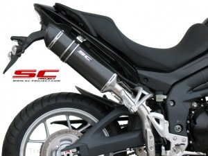 Oval Exhaust by SC-Project Triumph / Tiger 1050 / 2009