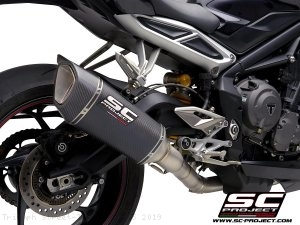 SC1-R Exhaust by SC-Project Triumph / Street Triple R 765 / 2019