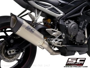 SC1-R Exhaust by SC-Project Triumph / Street Triple RS 765 / 2017