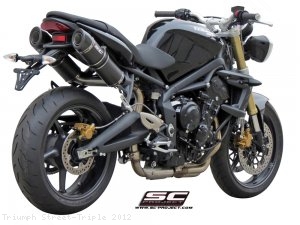 GP-Tech Exhaust by SC-Project Triumph / Street Triple / 2012