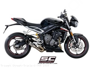 S1 Exhaust by SC-Project Triumph / Street Triple S 765 / 2019