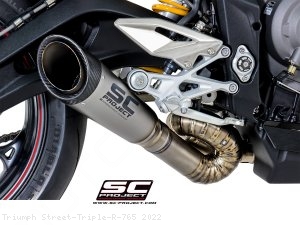 S1 Exhaust by SC-Project Triumph / Street Triple R 765 / 2022