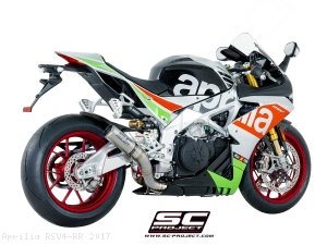 CR-T Exhaust by SC-Project Aprilia / RSV4 RR / 2017