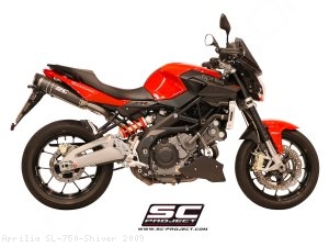 Oval Exhaust by SC-Project Aprilia / SL 750 Shiver / 2009
