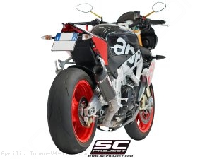 Race Oval Exhaust by SC-Project Aprilia / Tuono V4 1100 Factory / 2016