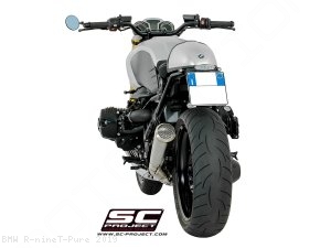 Conic "70s Style" Exhaust by SC-Project BMW / R nineT Pure / 2019