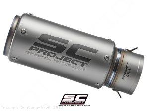 CR-T Exhaust by SC-Project Triumph / Daytona 675R / 2013