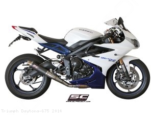 GP M2 Exhaust by SC-Project Triumph / Daytona 675 / 2014