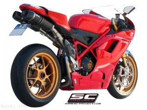 Oval Exhaust by SC-Project Ducati / 1198 S / 2012