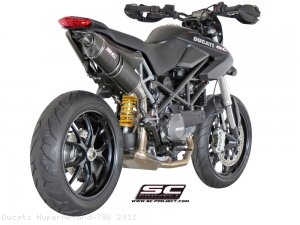 Oval Exhaust by SC-Project Ducati / Hypermotard 796 / 2012