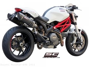 Oval Exhaust by SC-Project Ducati / Monster 696 / 2011