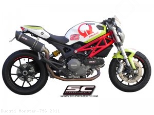 Oval Exhaust by SC-Project Ducati / Monster 796 / 2011
