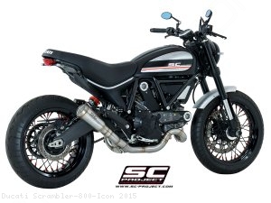 Conic Exhaust by SC-Project Ducati / Scrambler 800 Icon / 2015