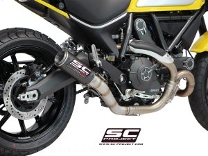 CR-T Exhaust by SC-Project Ducati / Scrambler 800 Cafe Racer / 2018