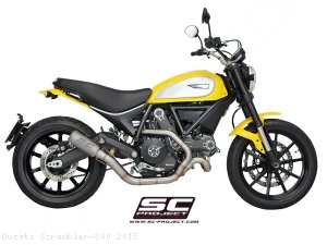CR-T Exhaust by SC-Project Ducati / Scrambler 800 / 2015