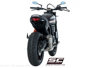 Conic Exhaust by SC-Project Ducati / Scrambler 800 Classic / 2016