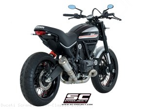 Conic Exhaust by SC-Project Ducati / Scrambler 800 Classic / 2015