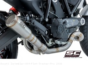 Conic Exhaust by SC-Project Ducati / Scrambler 800 Flat Tracker Pro / 2016